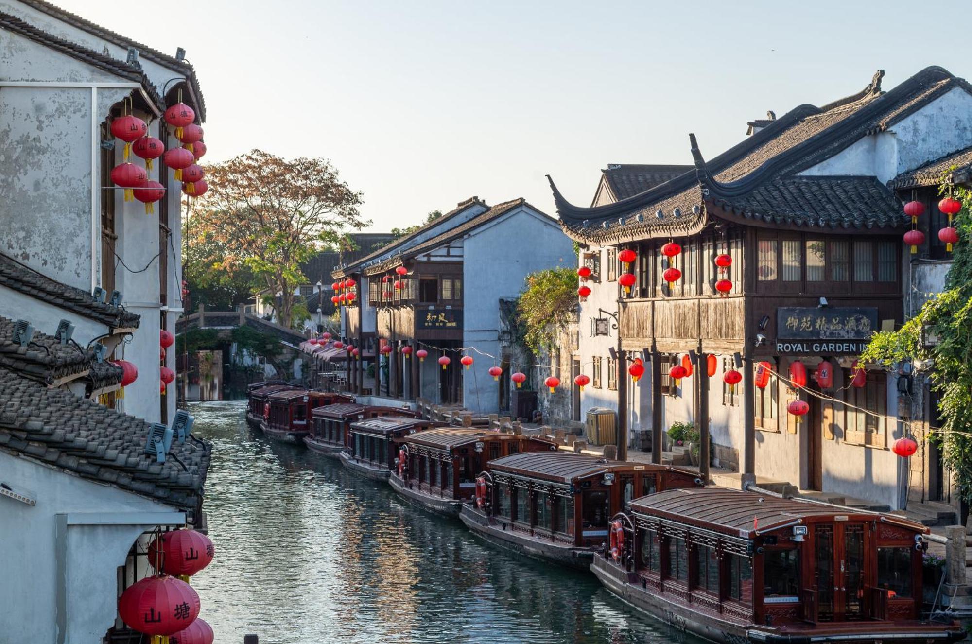 Crowne Plaza Suzhou By Ihg Hotel Exterior photo